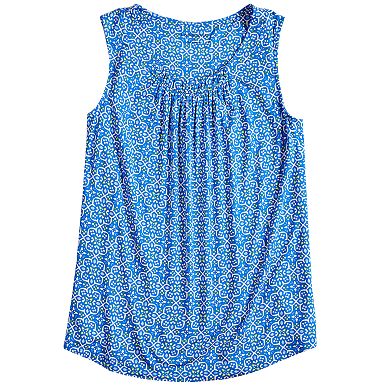 Women's Croft & Barrow® Pleated Swing Tank