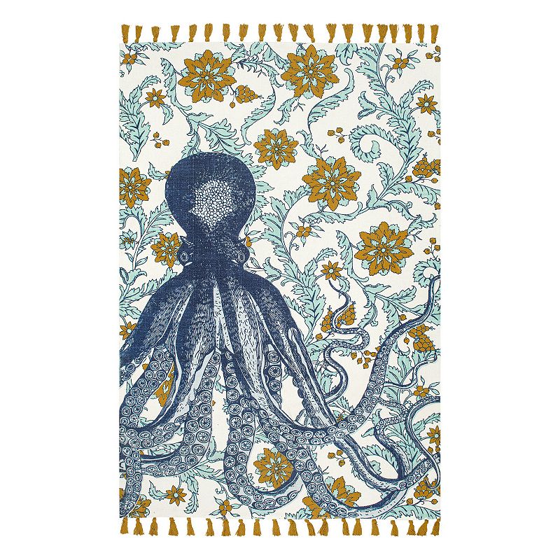 nuLOOM Thomas Paul Octopus Rug, Multicolor, 8.5X11.5Ft