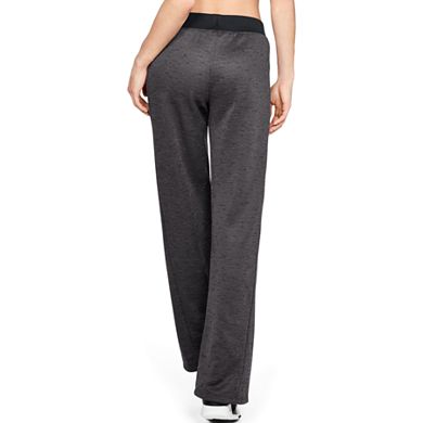 Women's Under Armour Fleece Open Hem Mid-Rise Sweatpants