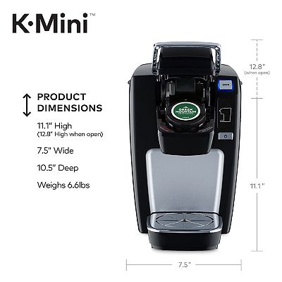 Keurig K Mini K15 Single Serve K Cup Pod Coffee Maker