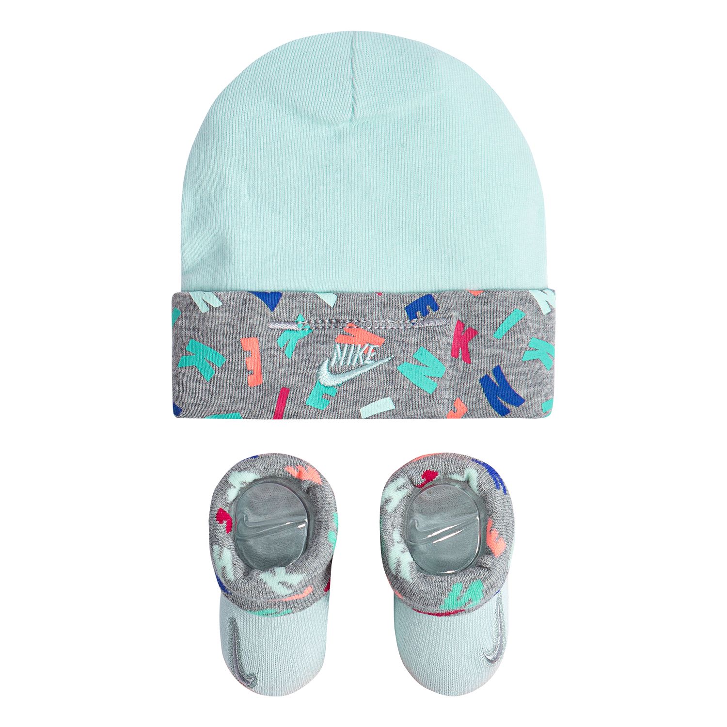 nike hat and booties