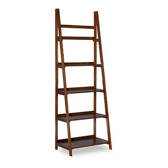 Linon Charlotte 5-Shelf Bookcase