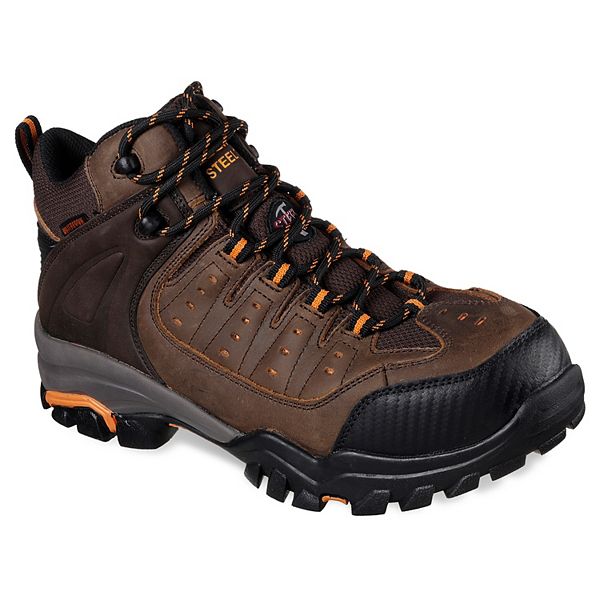 Skechers® Relaxed Fit Delleker Men's Waterproof Toe Boots