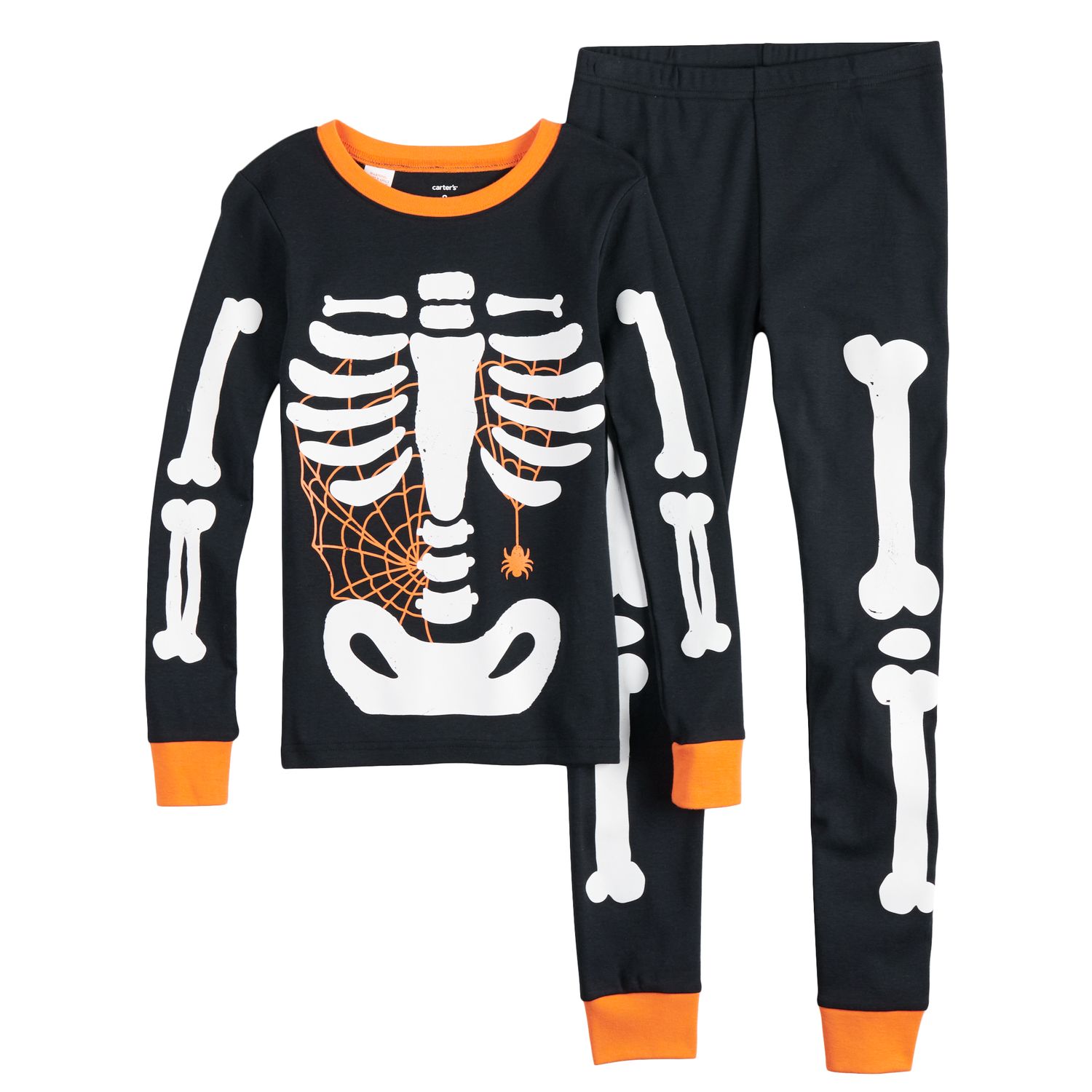 carters skeleton pjs