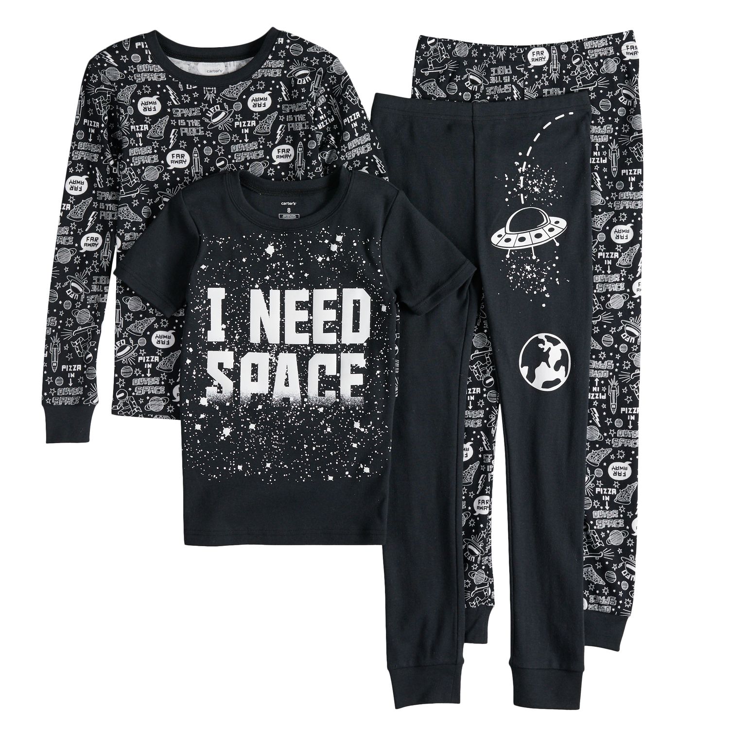 carter's glow in the dark pajamas