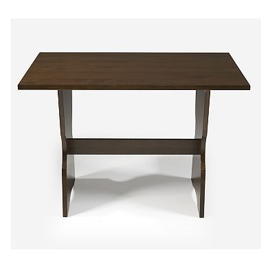 Linon Colby Backless Nook Dining Table 3-piece Set