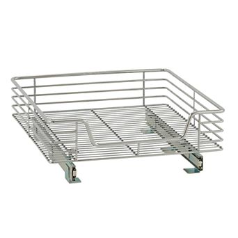 Household Essentials Design Trend Extended Depth 1 tier 20-inch Wide Sliding Under Cabinet Organizer