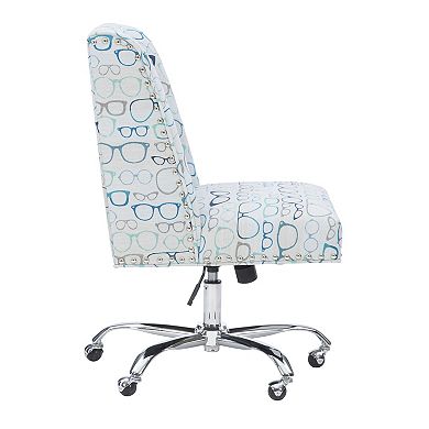 Linon Glasses Office Desk Chair