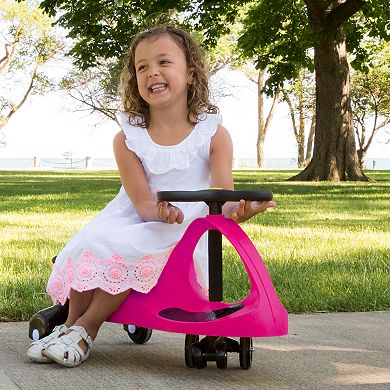 Girls Lil' Rider Ride on Toy Wiggle Car by Lil? Rider ? Ride on Toys for Boys and Girls, 2 Year Old And Up, (Hot Pink)