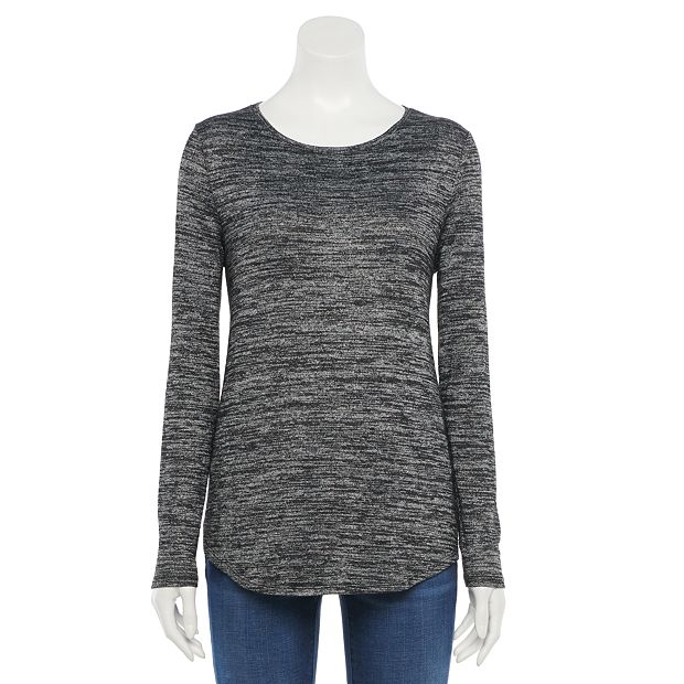 【L’appartement 】Gather Long sleeve Tee Alo Gather Long Sleeve Rib Crop Top | Nordstrom