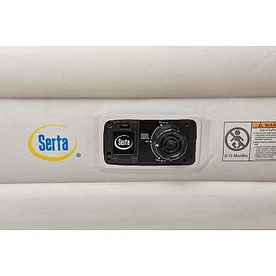 Serta Plush Top Never Flat 18-inch Queen Airbed