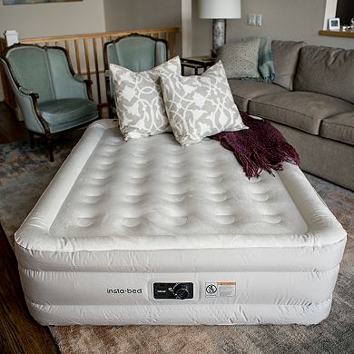 Insta-Bed 18-in Full Air Mattress & Internal Pump