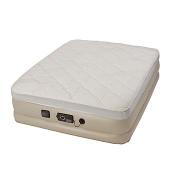 Serta® Raised 18 in Queen Pillow Air Mattress & Internal Never Flat Pump