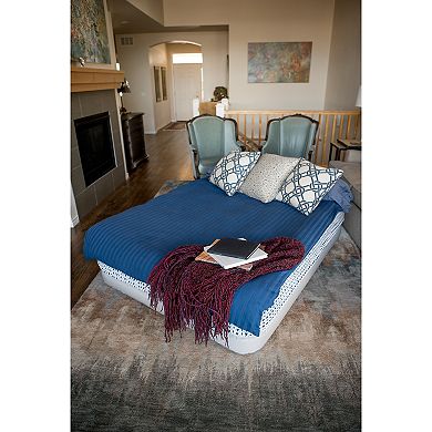 Serta Raised Pillowtop Never Flat 18-inch Queen Airbed