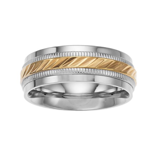 Mens wedding best sale rings kohls