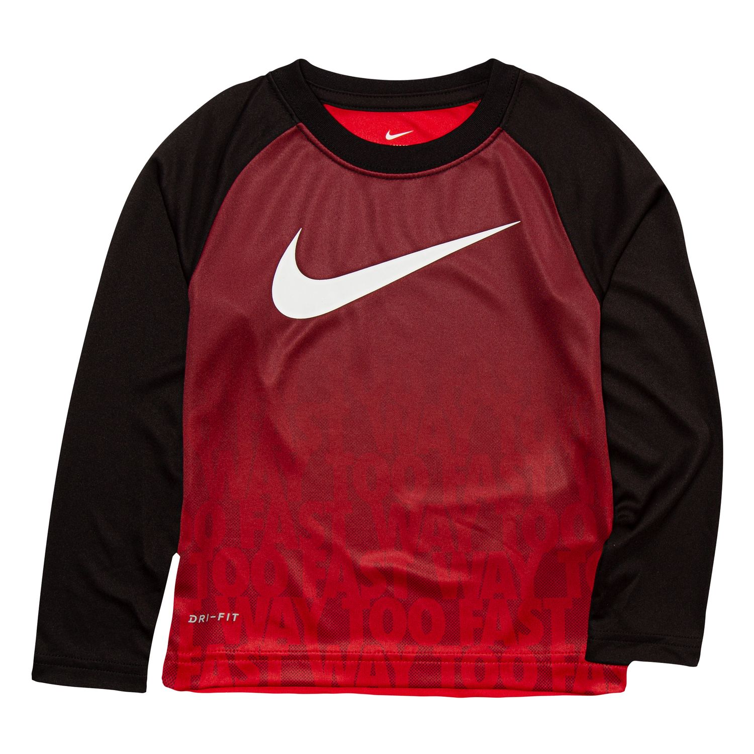 dri fit raglan shirts