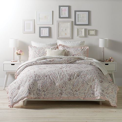 Lc Lauren Conrad Lila Duvet Cover Set