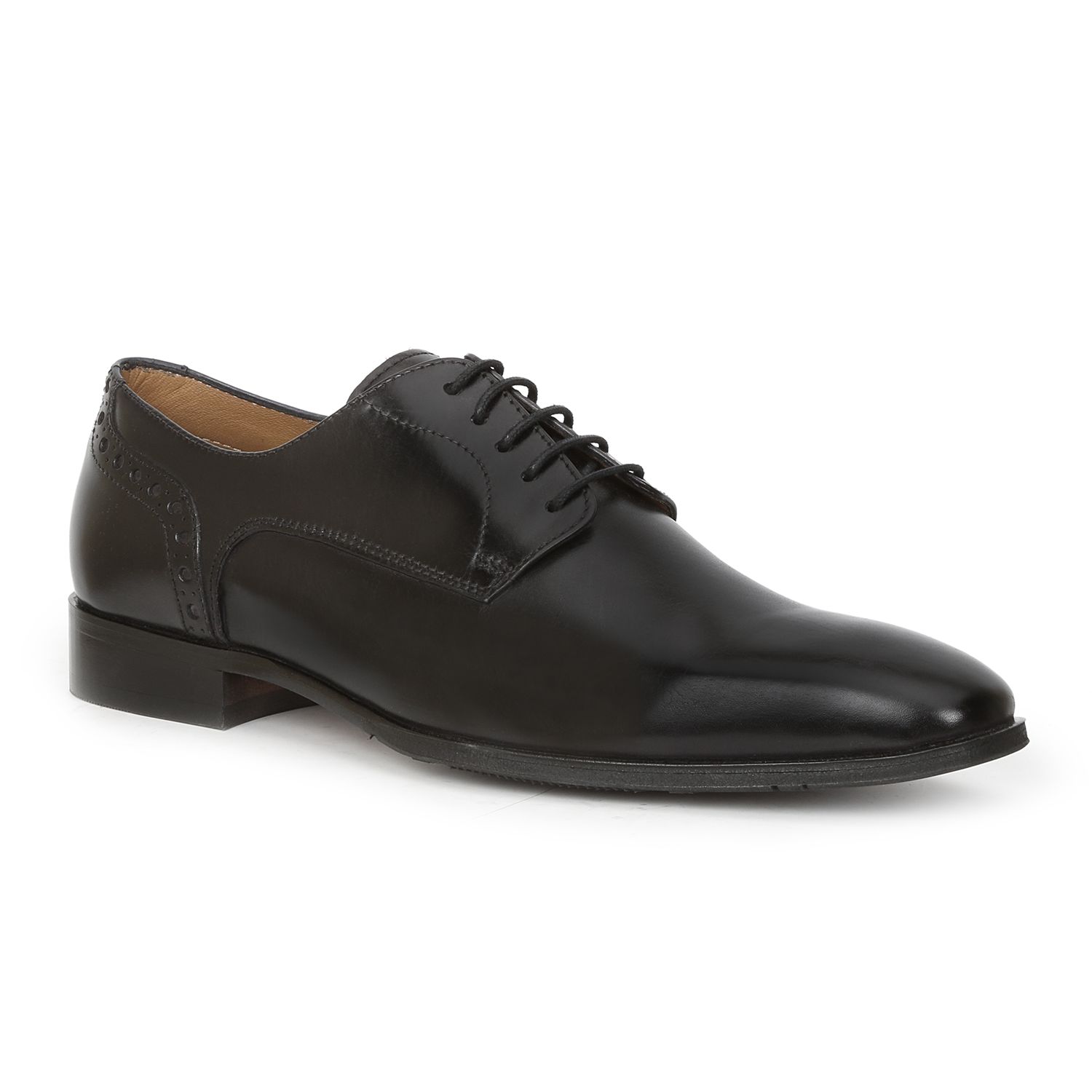 size 15 black dress shoes
