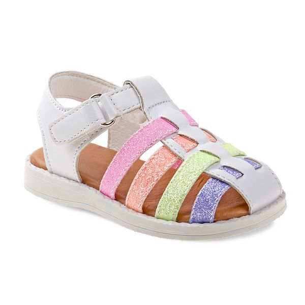 Kohls girls sale white sandals