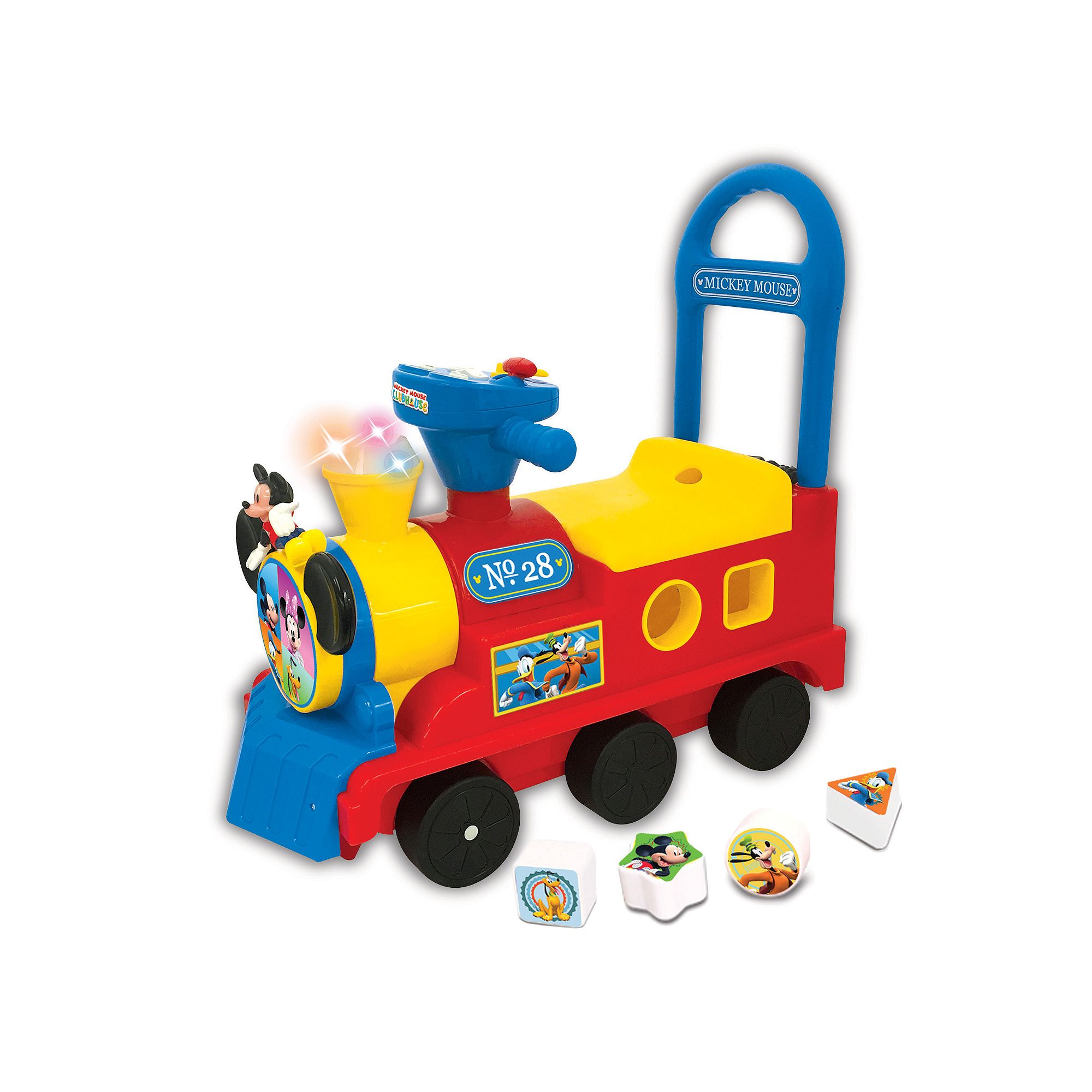Disneys Mickey Mouse Clubhouse Play n Sort Activity Train Ride-On Vehicle