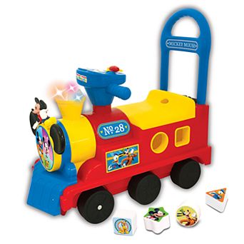 Disney's Mickey Mouse Clubhouse Play n' Sort Activity Train Ride-On Vehicle by Kiddieland
