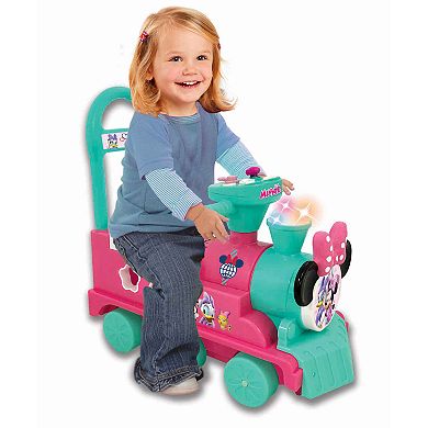 Disney's Minnie Mouse Play n' Sort Activity Train Ride-On Vehicle by Kiddieland
