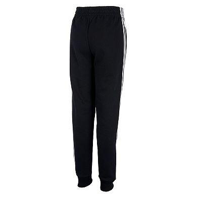 Boys 4-7x adidas Iconic Black Tricot Jogger