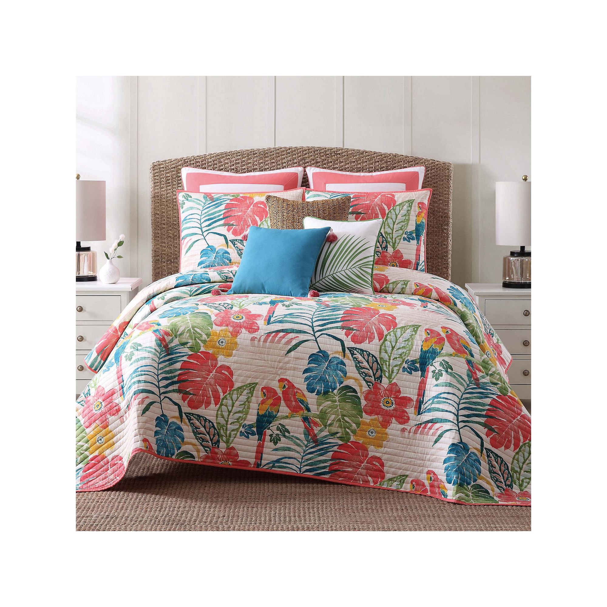 Coco Paradise Comforter Set, Blue Group