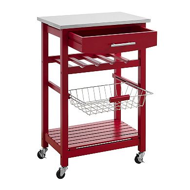 Linon Clarke Kitchen Bar Cart