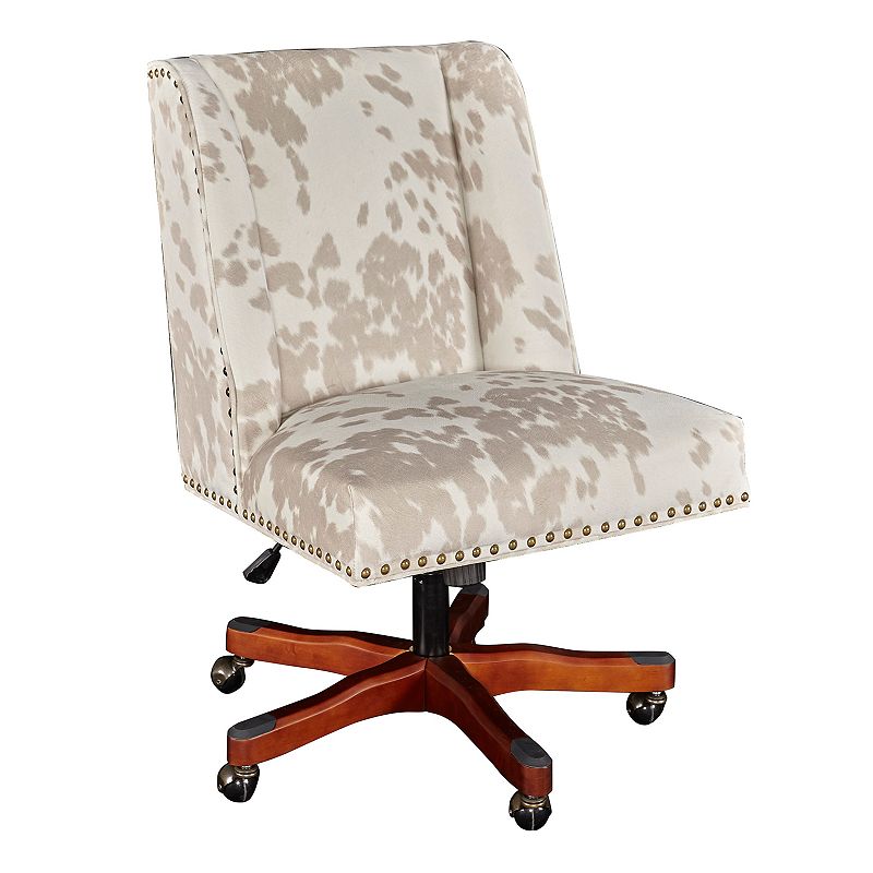 UPC 753793096049 product image for Linon Dobby Adjustable Office Desk Chair, Print | upcitemdb.com