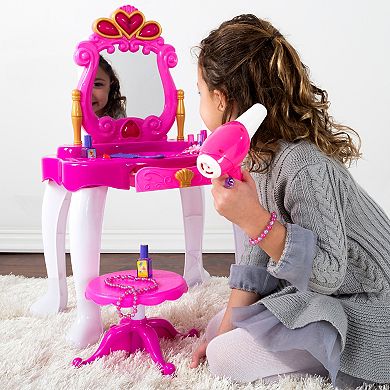 Hey! Play! Pretend Play Princess Vanity Set