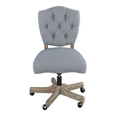 Linon Kelsey Adjustable Office Desk Chair 