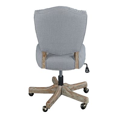 Linon Kelsey Adjustable Office Desk Chair