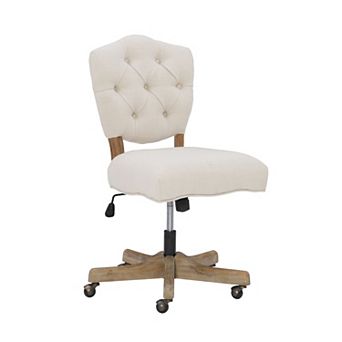 Linon Kelsey Adjustable Office Desk Chair