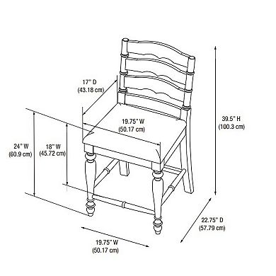 Linon Melva Counter Stool