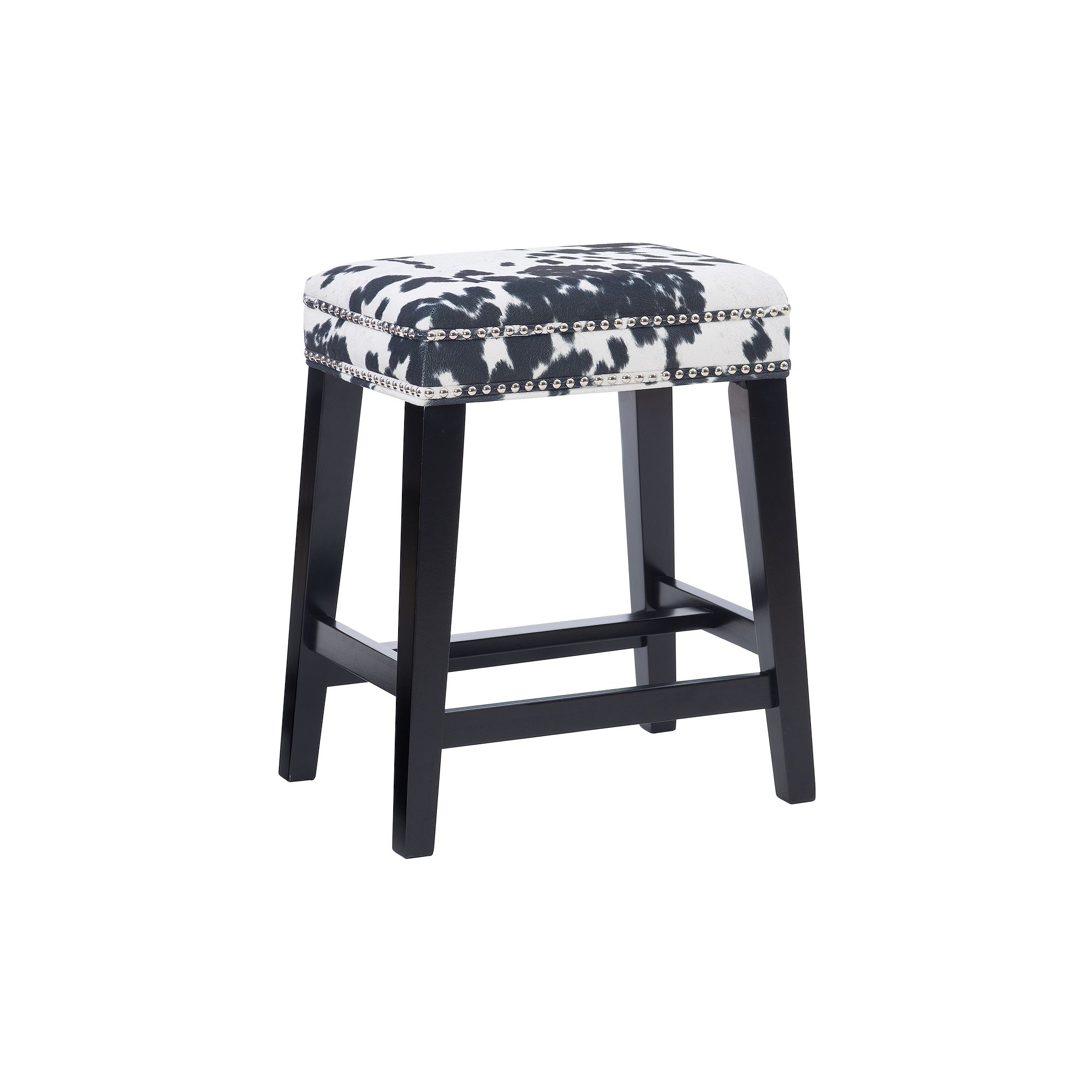 Linon Walt Counter Stool, Black