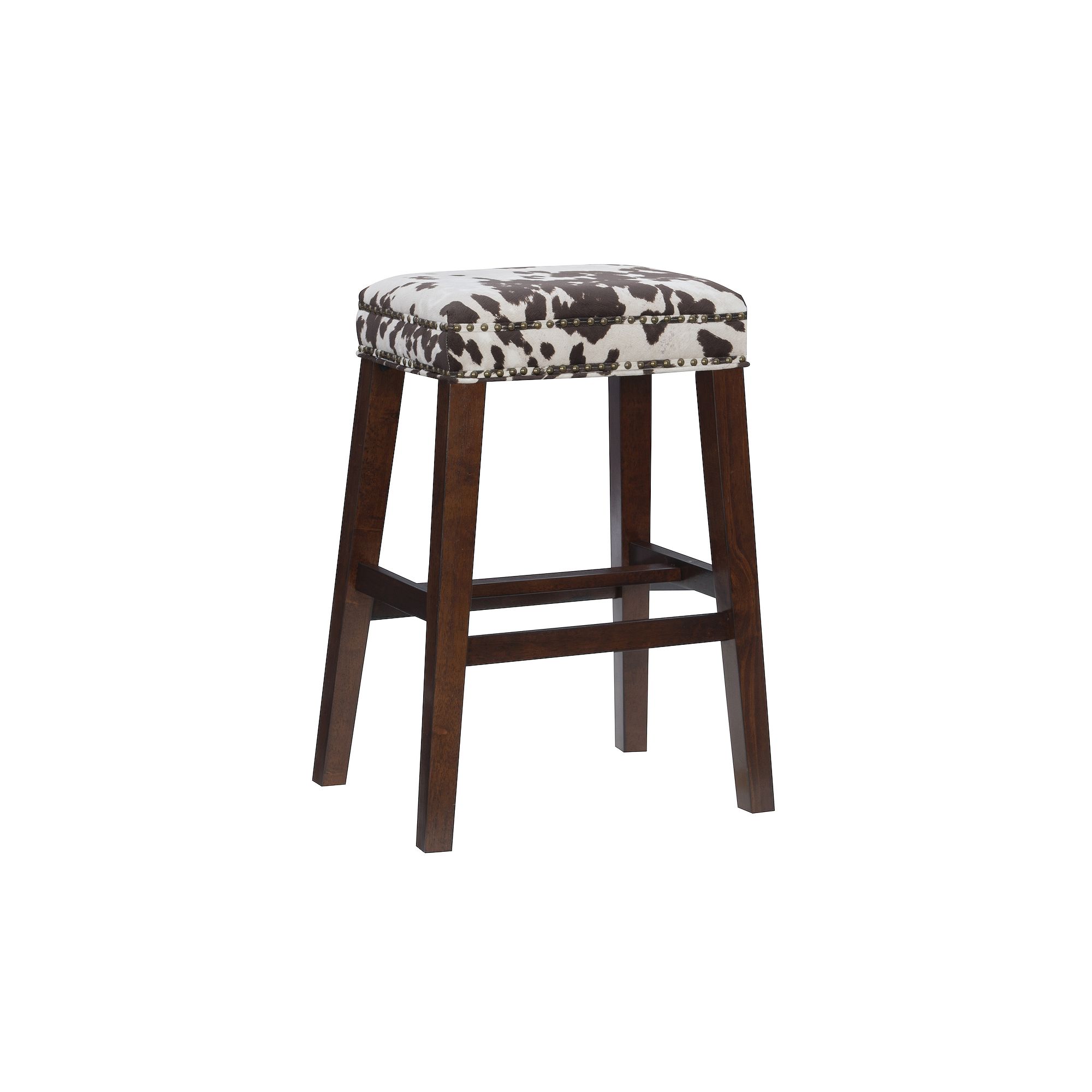 Linon Walt Bar Stool, Brown