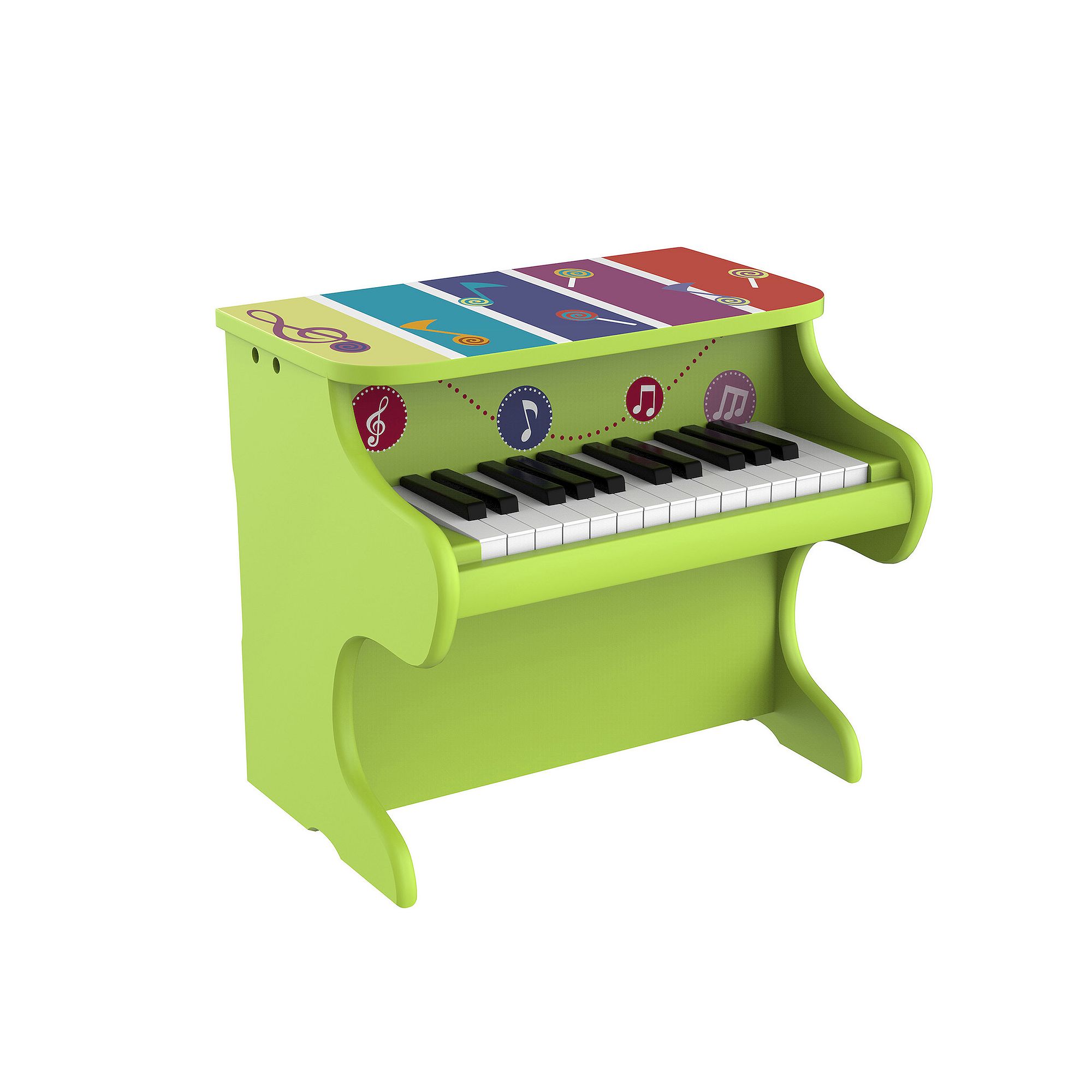 Hey! Play! 25-Key Musical Toy Piano, Multicolor