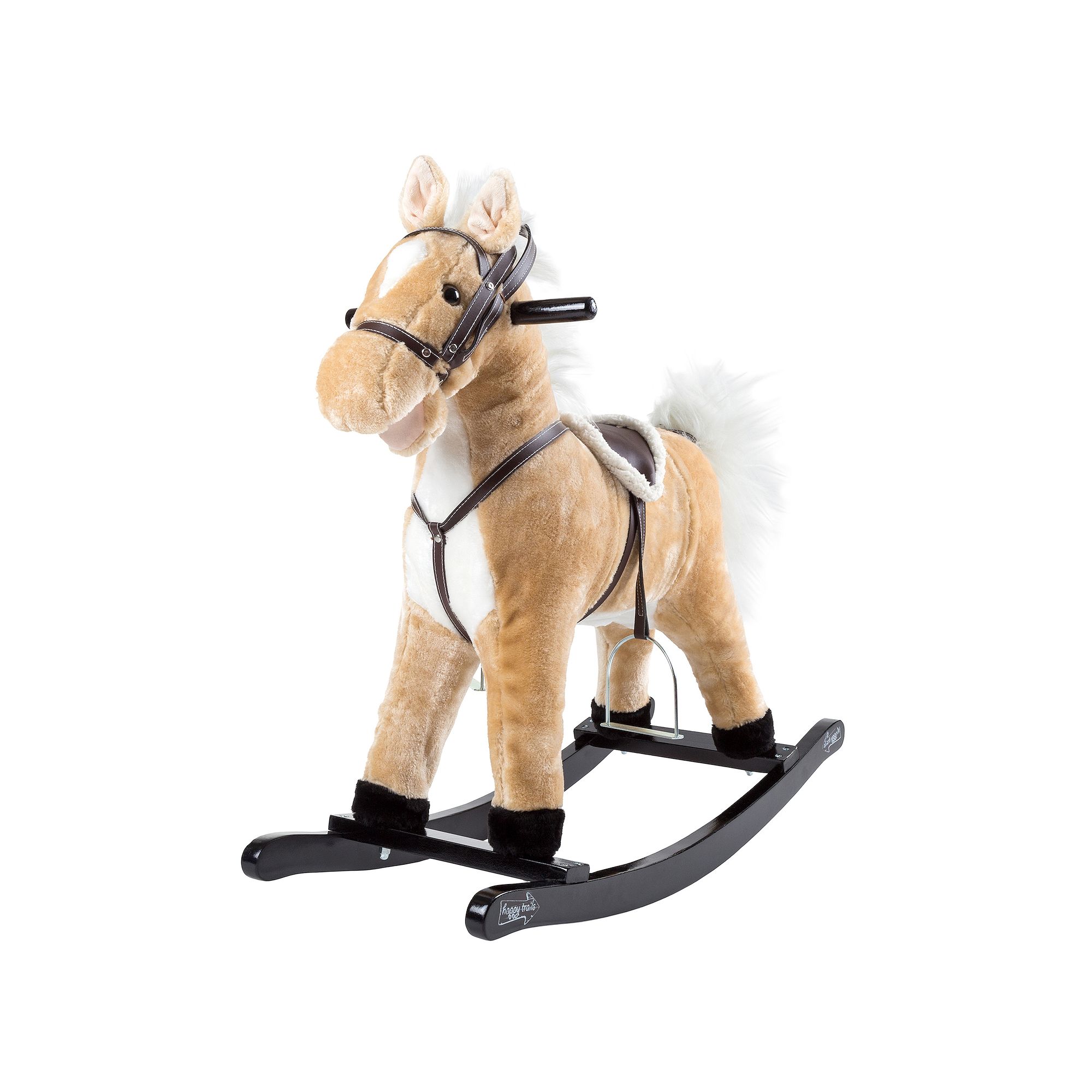 Happy Trails Rocking Horse Ride-On, Brown