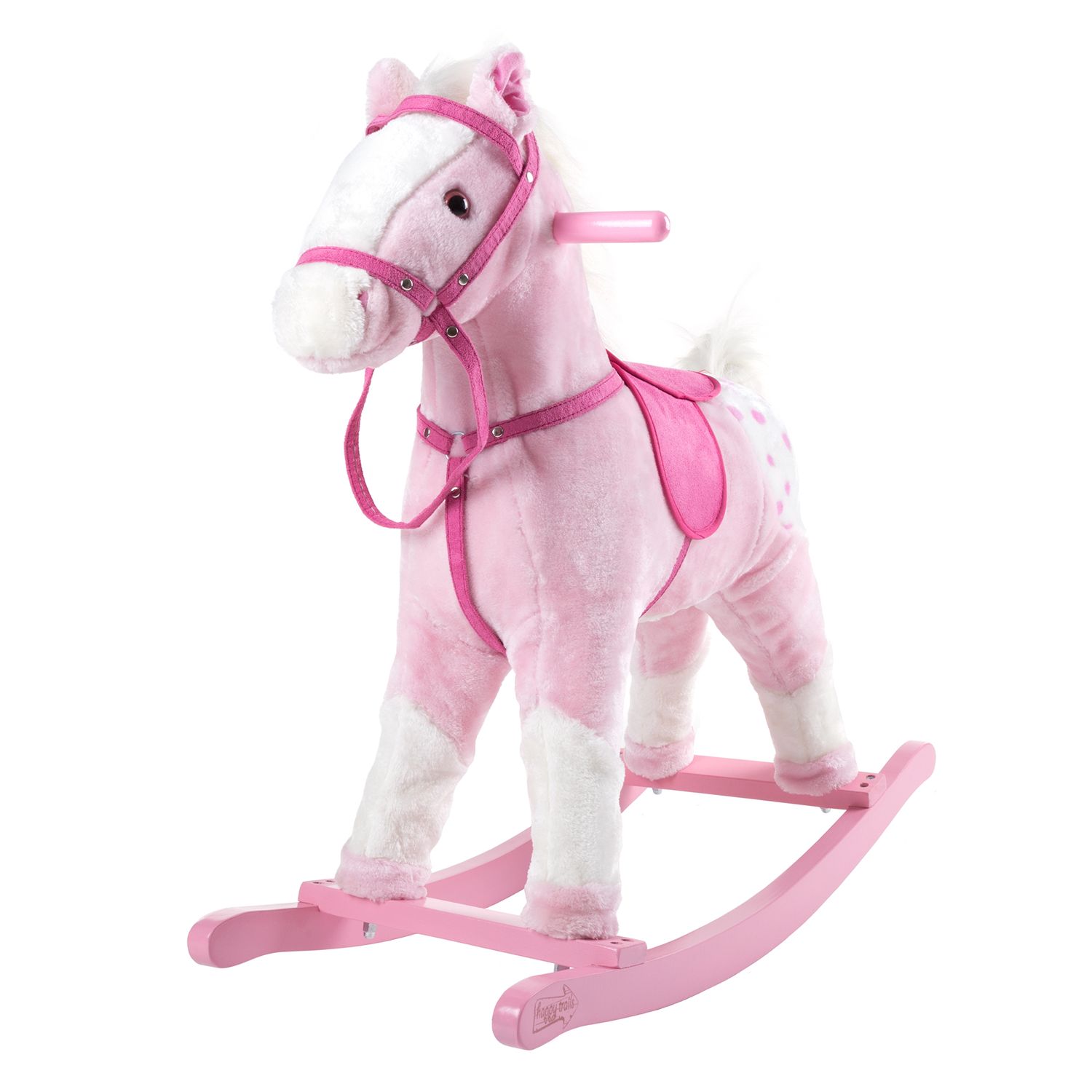 pink rocking horse