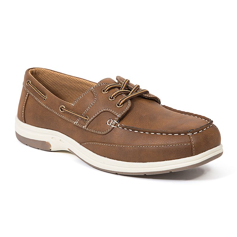 Deer Stags Mitch Mens Boat Shoes, Size: Medium (8), Brown
