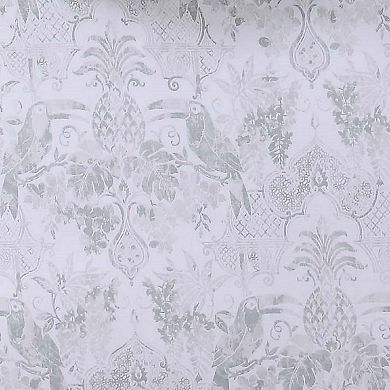 Tropical Plantation Toile 3-piece Duvet Cover Set