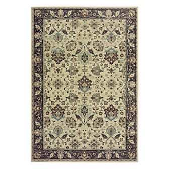 StyleHaven Revere Traditional Framed Floral Rug