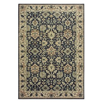 StyleHaven Revere Traditional Framed Floral Rug