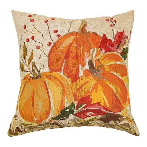 Celebrate Fall Together Pumpkins Throw Pillow