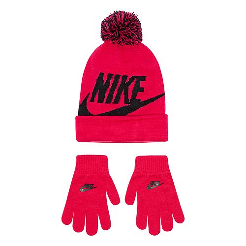 Girls 7 16 Nike Swoosh Hat Gloves Set - girl with nike hat ponytail roblox super cheap great prices