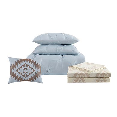 Truly Soft Pueblo Pleated Comforter Bedding Set