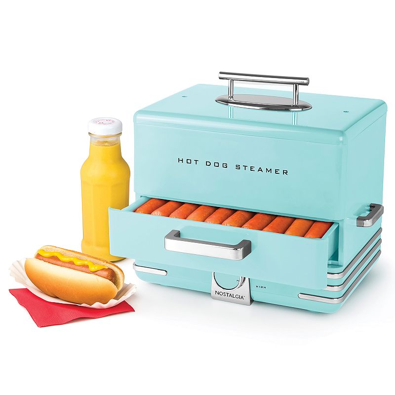 Nostalgia 11.25" Hot Dog Steamer