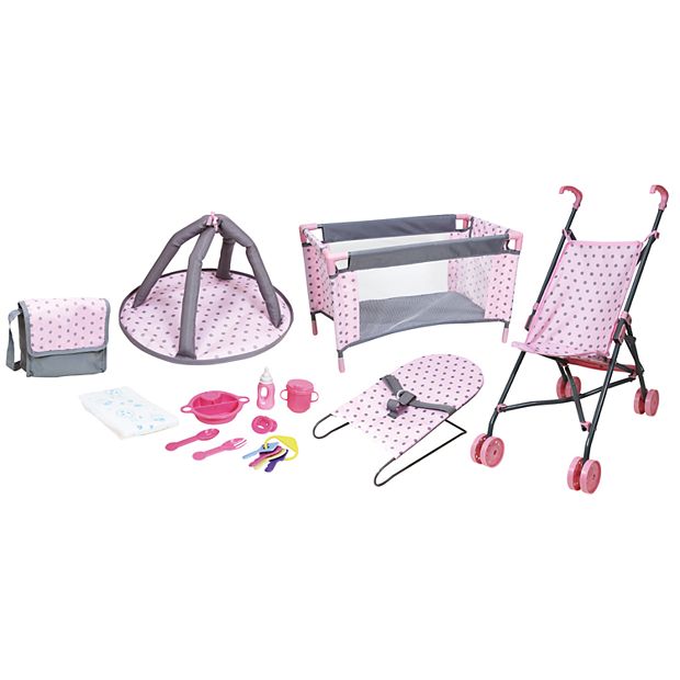 Baby doll nursery toy hot sale set