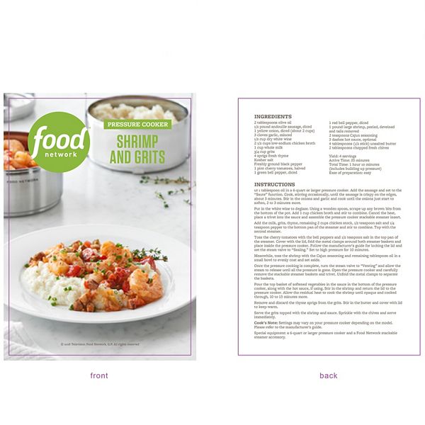 Food Network™ Pressure Cooker Accessory Stacked Steamer